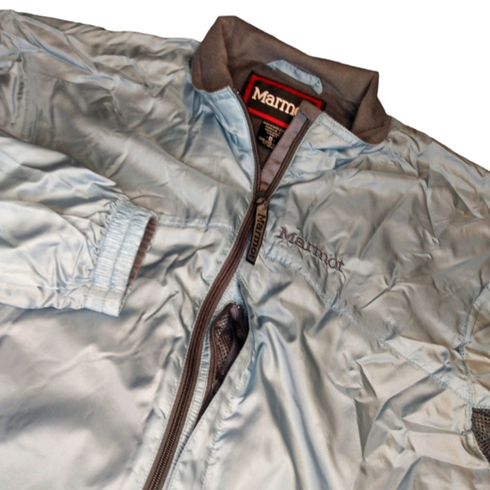 Marmot Reactor Full Zip-up Jacket Blue Agave size Medium